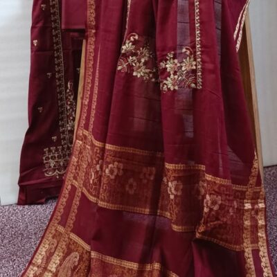 Lawn 3 Piece - Embroidered Suit