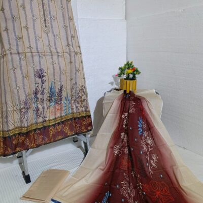 Lawn 3 Piece - Embroidered