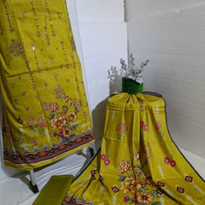 Viscous 3 Piece - Embroidered