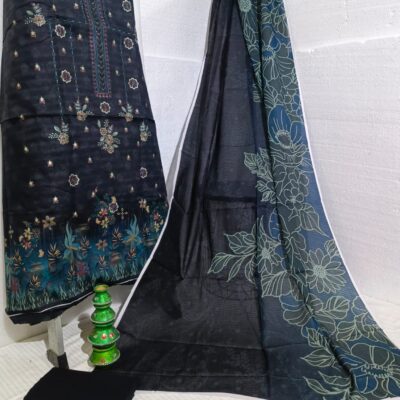 Banadora Lawn 3 Piece - Embroidered