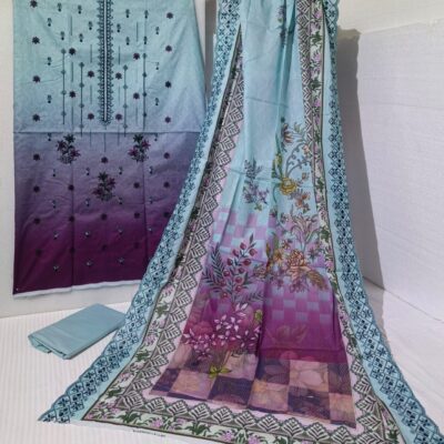 Lawn 3 Piece - Embroidered