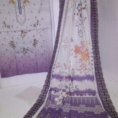 Lawn 3 Piece - Embroidered