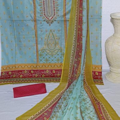 Lawn 3 Piece - Embroidered