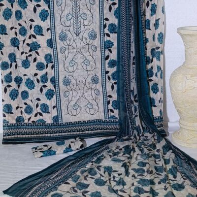 Lawn 3 Piece - Embroidered