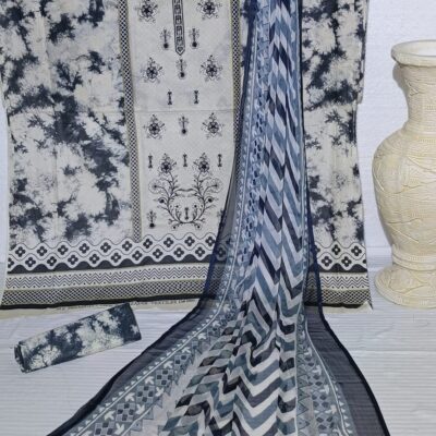 Lawn 3 Piece - Embroidered