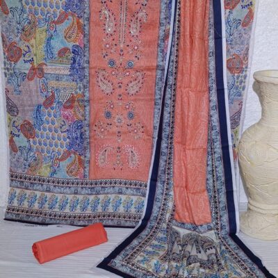 Lawn 3 Piece - Embroidered