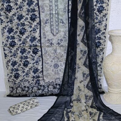 Lawn 3 Piece - Embroidered