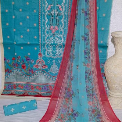 Lawn 3 Piece - Embroidered