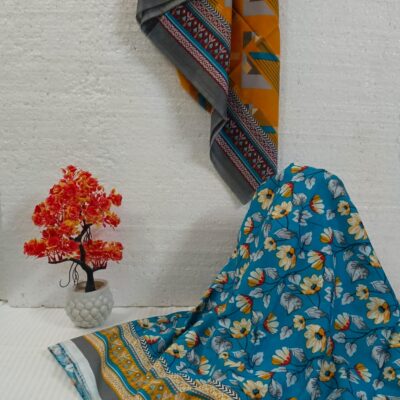 Lawn 3 Piece - Overall Suit