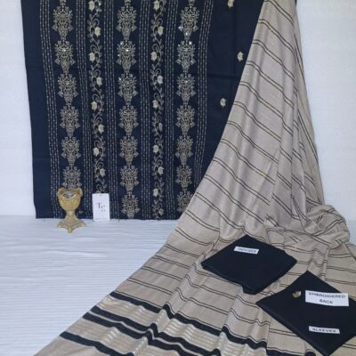 Winter Woolen 3 Pc Embroidered