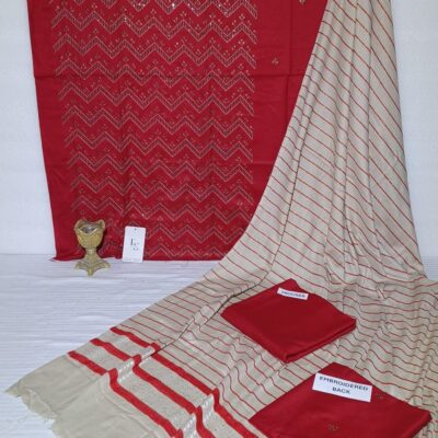 Winter Woolen 3 Pc Embroidered