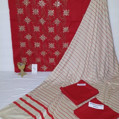 Winter Woolen 3 Pc Embroidered