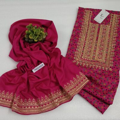 Winter Dhanak 2 Pc Embroidered