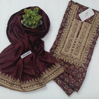 Winter Dhanak 2 Pc Embroidered