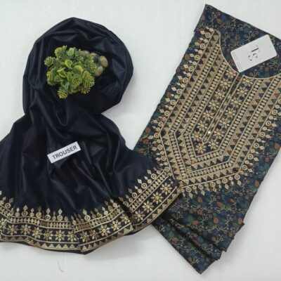 Winter Dhanak 2 Pc Embroidered