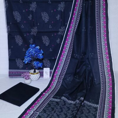Khaddar 3 Piece - Printed
